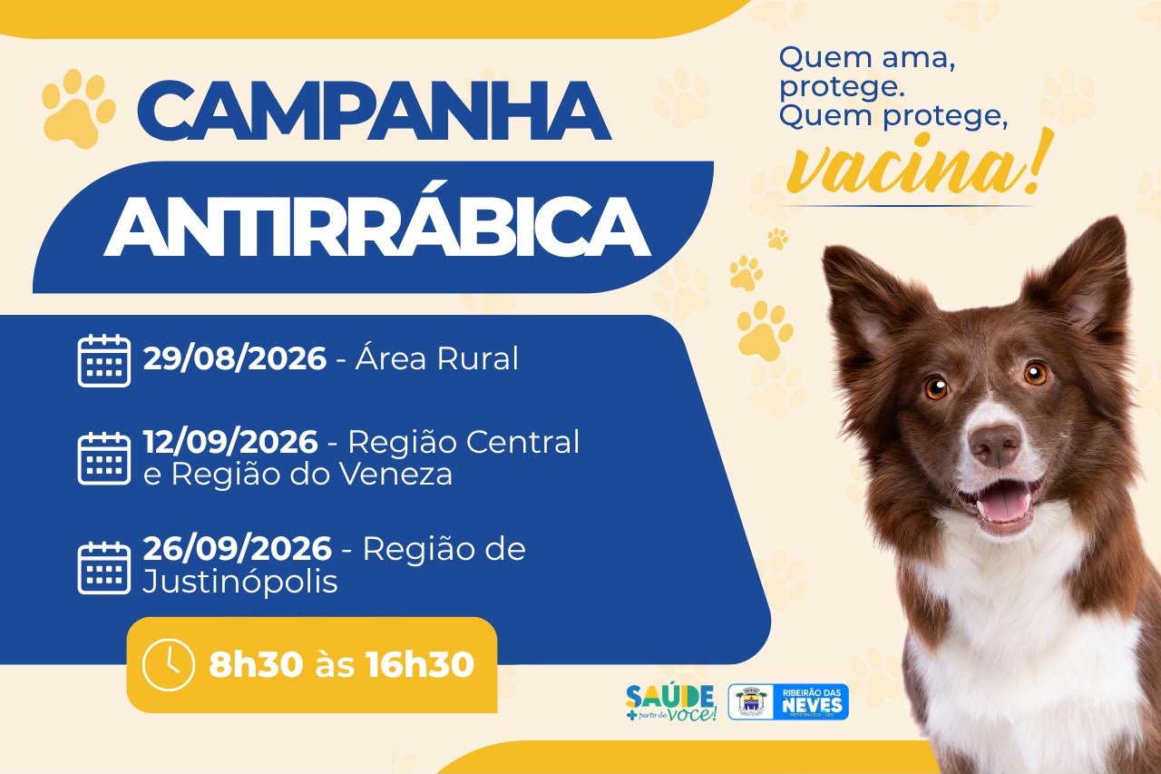 Campanha de Vacinação Antirrábica 2026