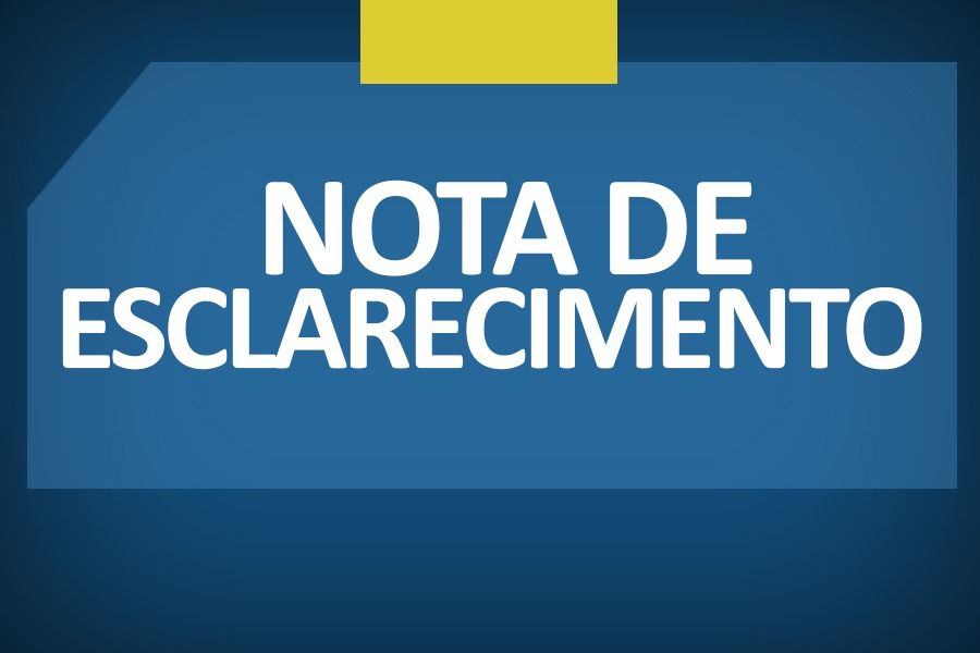 Nota Oficial