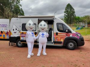 Vacimóvel leva imunização às escolas estaduais de Neves 